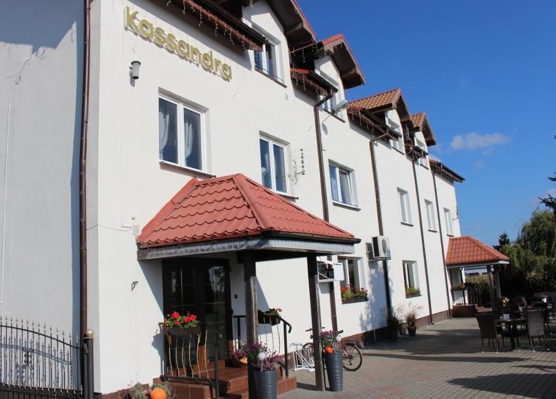 Restauracja Hotel Kassandra Wrzesnia Exterior photo